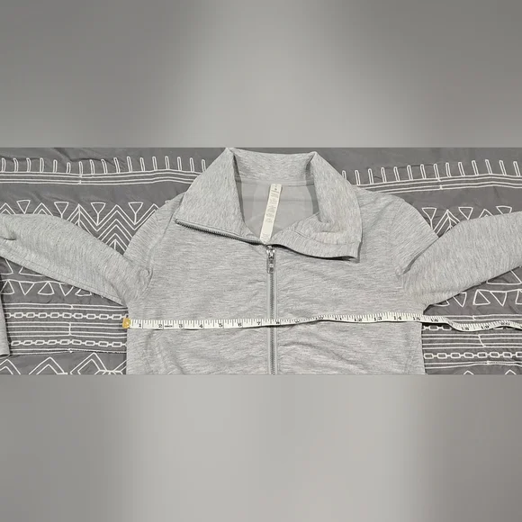 Lululemon Gather Up Jacket In Grey Size 4 - Picture 5 of 9